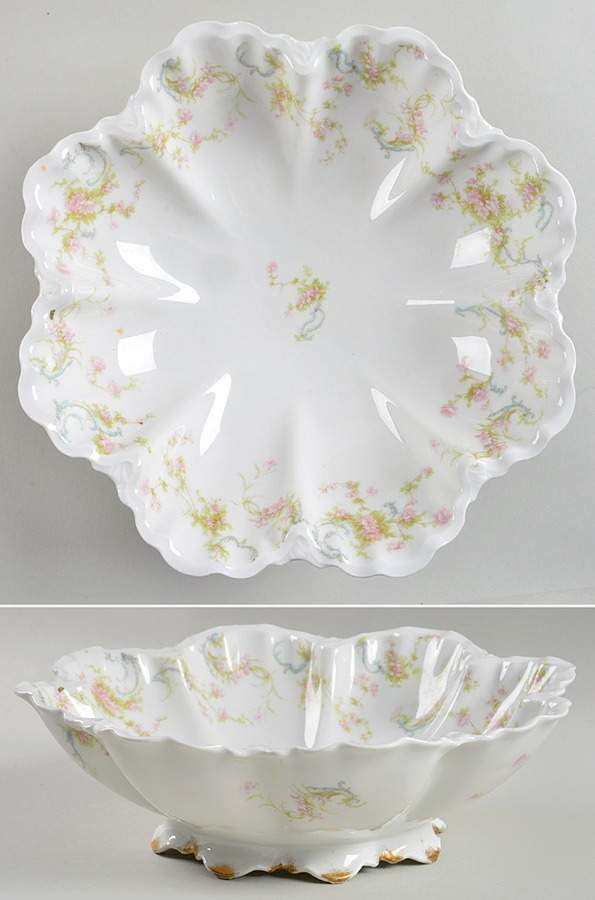 Schleiger 57A-1 9" Salad Serving Bowl by Haviland-1