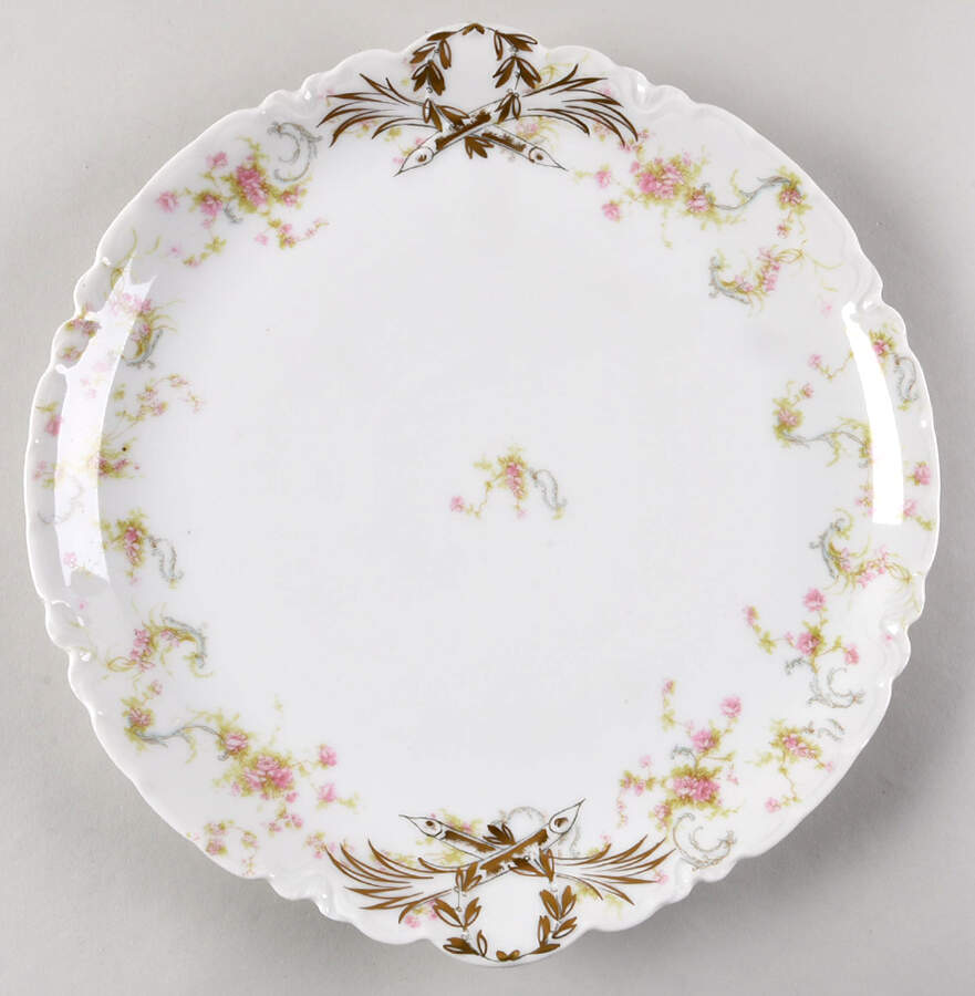 Schleiger 57A-1 13" Chop Plate (Round Platter) by Haviland-1