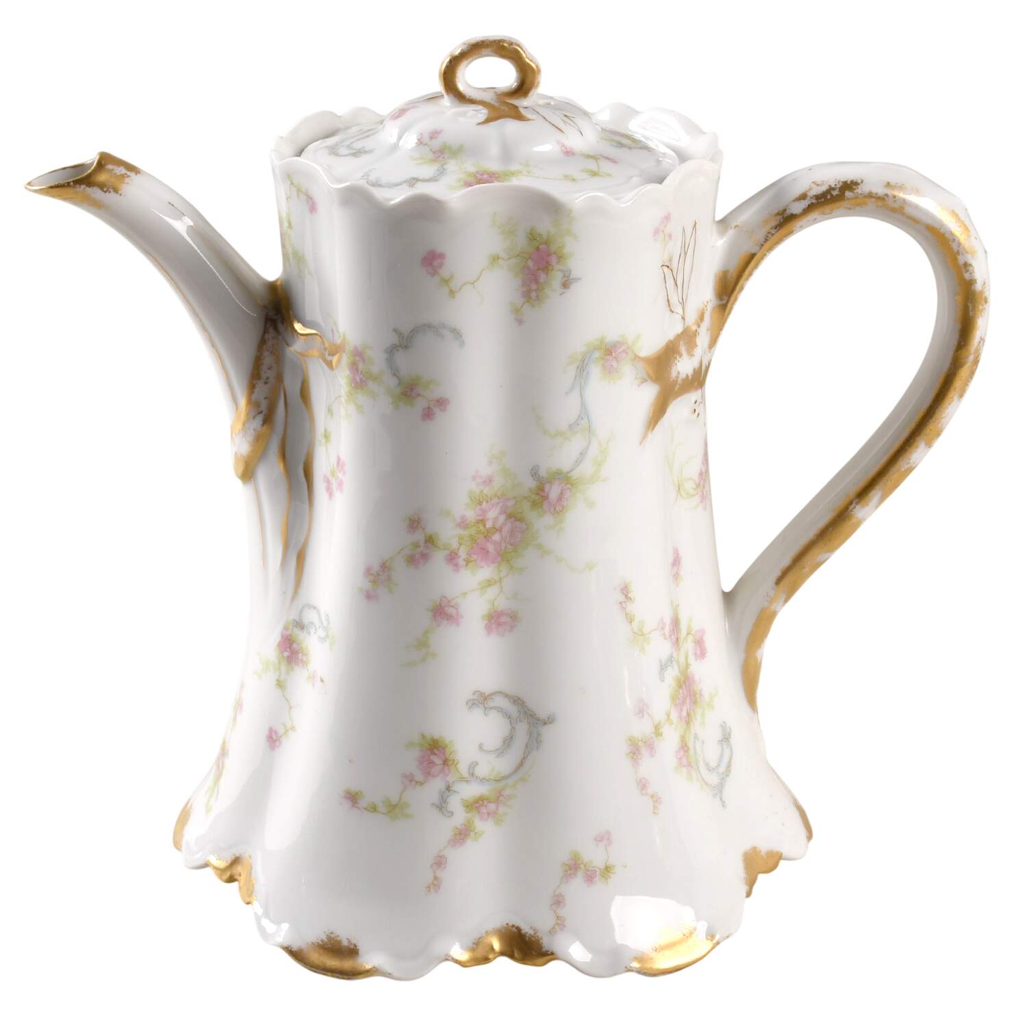 Schleiger 57A-1 Teapot & Lid by Haviland-1