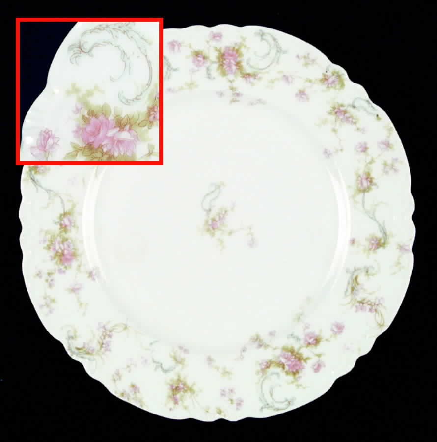 Schleiger 57A-1 Luncheon Plate by Haviland-1