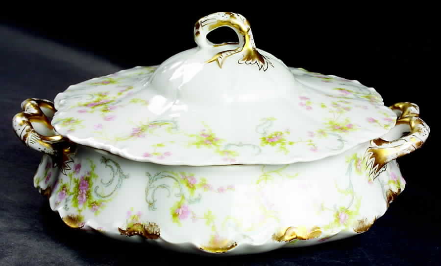 Schleiger 57A-1 Round Covered Vegetable by Haviland-1