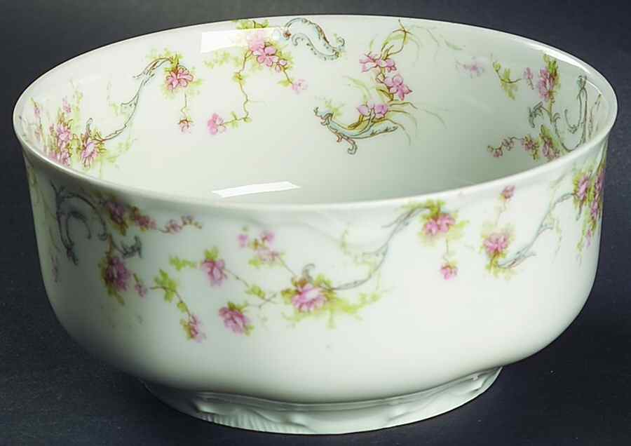 Schleiger 57A-1 Cranberry Bowl by Haviland-1