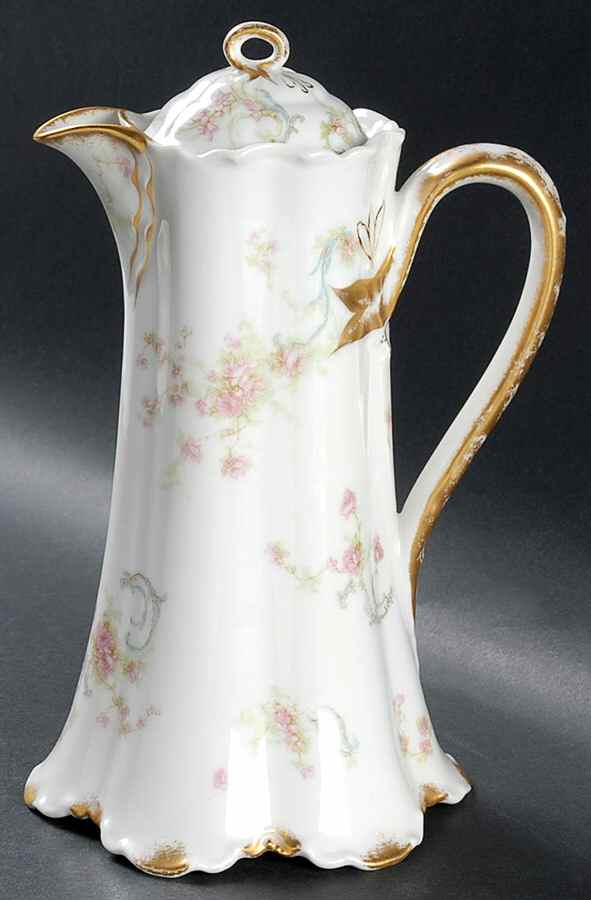 Schleiger 57A-1 Chocolate Pot & Lid by Haviland-1