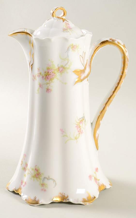 Schleiger 57A-1 Chocolate Pot & Lid by Haviland-1