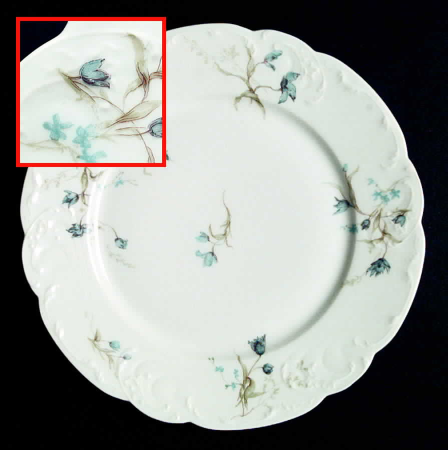 H672 Dinner Plate by Haviland-1