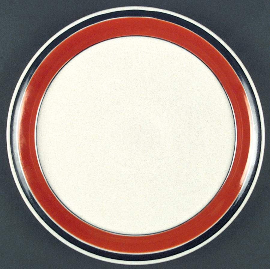 Randa Banda Dinner Plate by Hoganas Keramiks-1