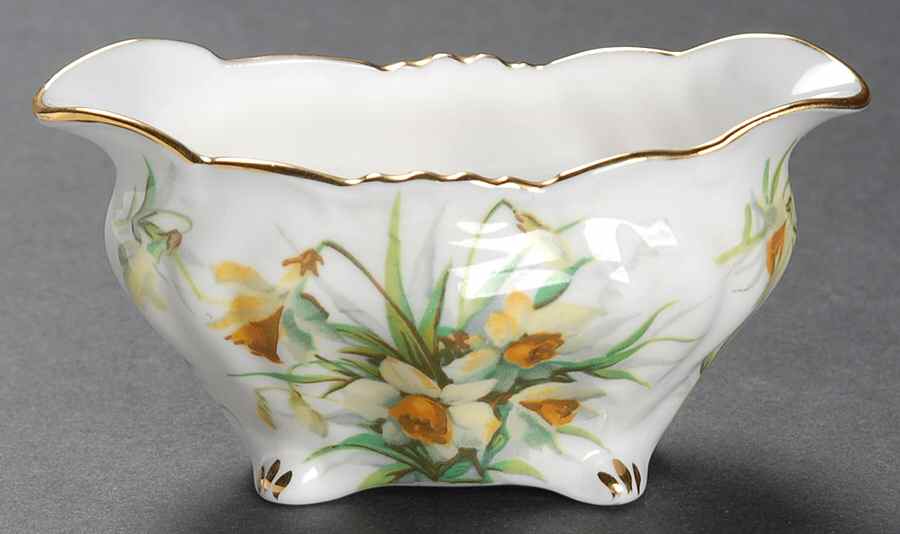 Yellow Jonquils Mini Open Sugar Bowl by Hammersley-1
