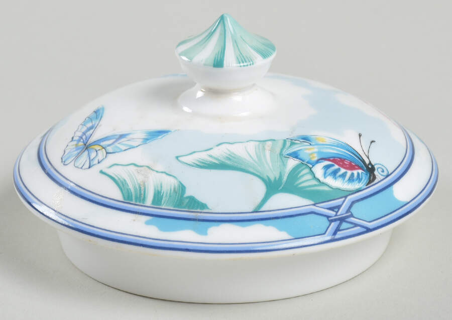 Le Jardin Des Papillons Lid for Teapot by Hermes-1