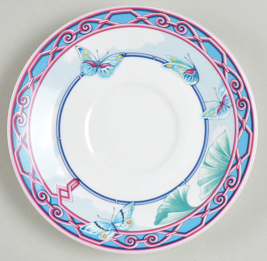Le Jardin Des Papillons Saucer by Hermes-1