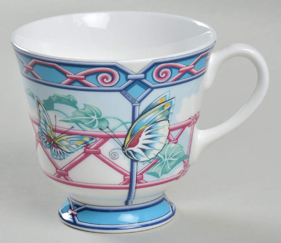 Le Jardin Des Papillons Footed Cup by Hermes-1