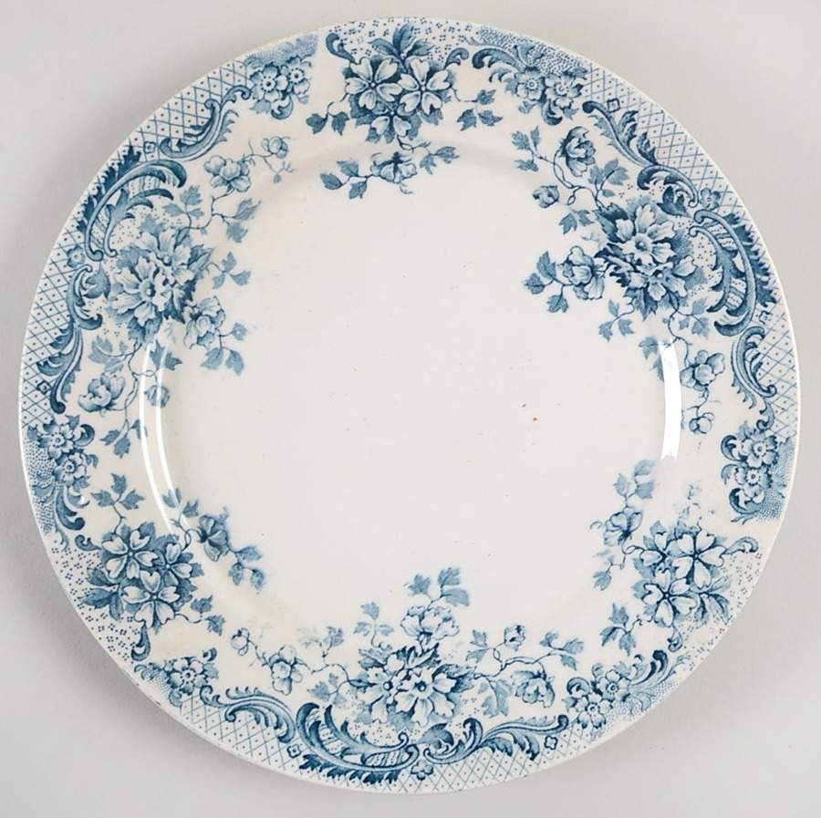 Maine Blue Salad Plate by Wm Hulme-1
