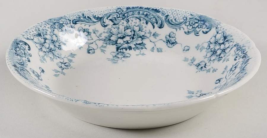Maine Blue Fruit/Dessert (Sauce) Bowl by Wm Hulme-1