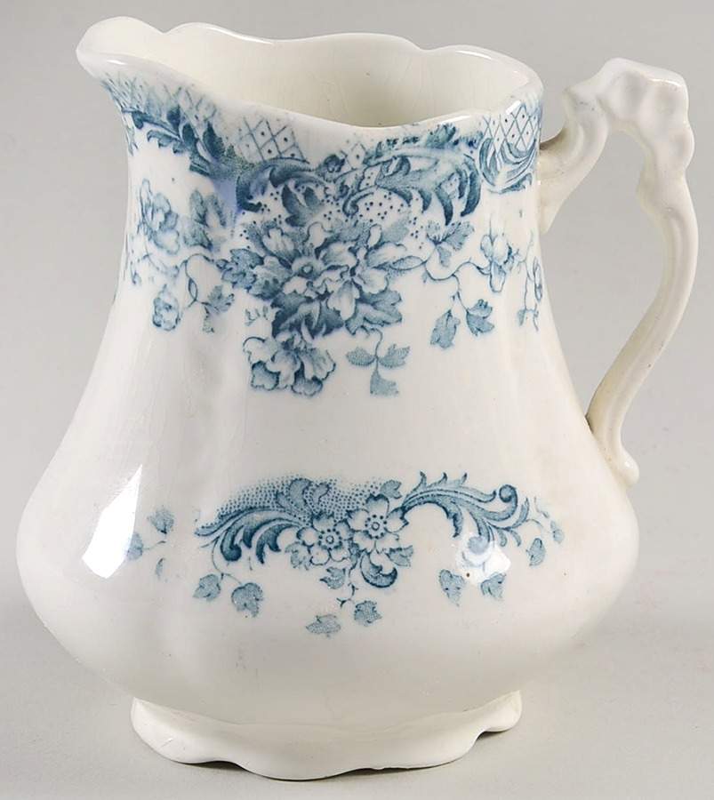 Maine Blue Creamer by Wm Hulme-1