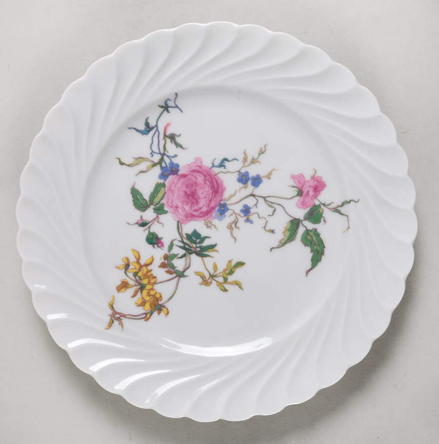 Fleurs Et Fruits De Saxe  Salad Plate by Haviland-1