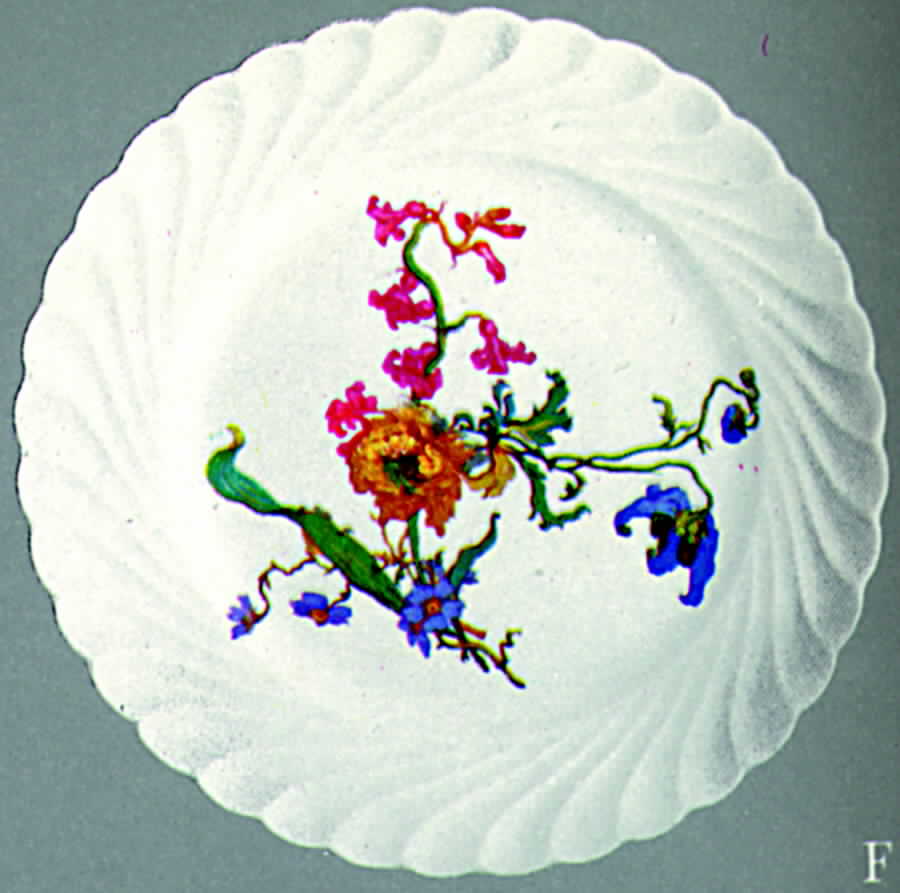 Fleurs Et Fruits De Saxe  Bread & Butter Plate by Haviland-1