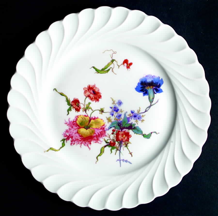 Fleurs Et Fruits De Saxe  Luncheon Plate by Haviland-1