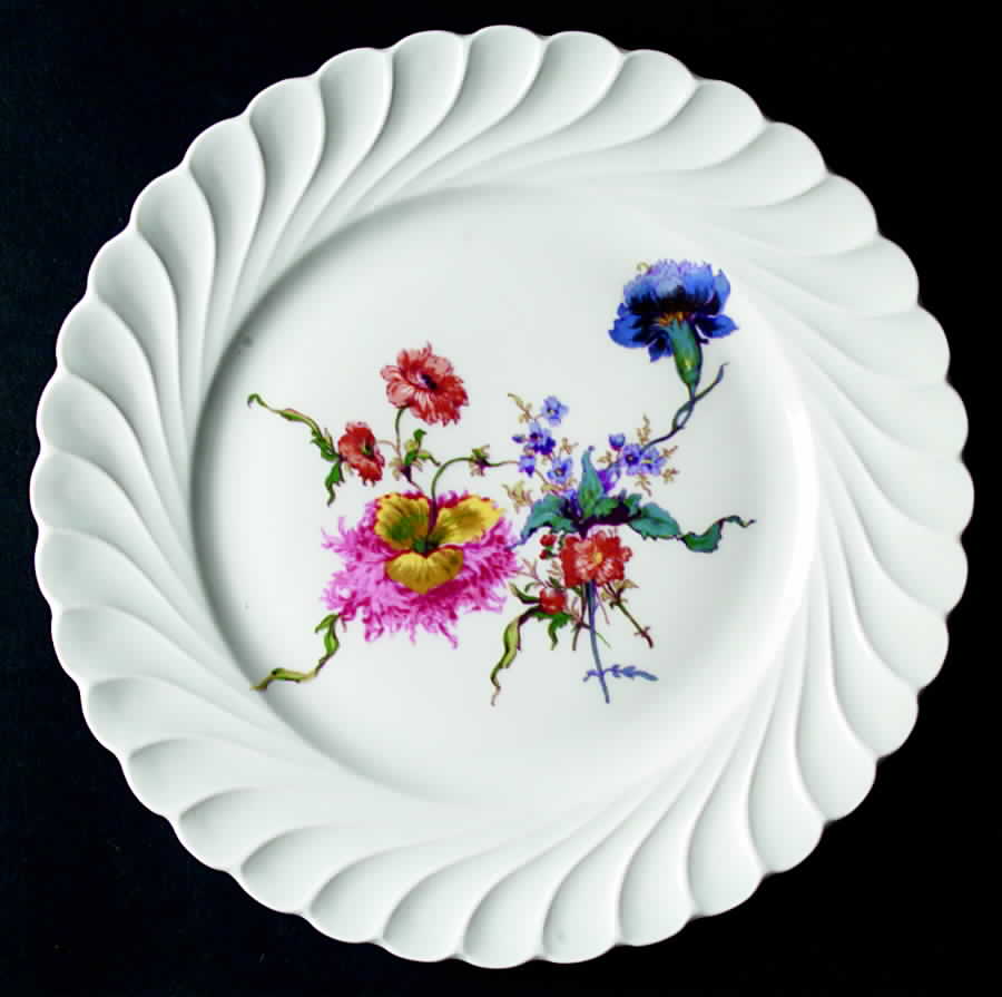Fleurs Et Fruits De Saxe  Luncheon Plate by Haviland-1