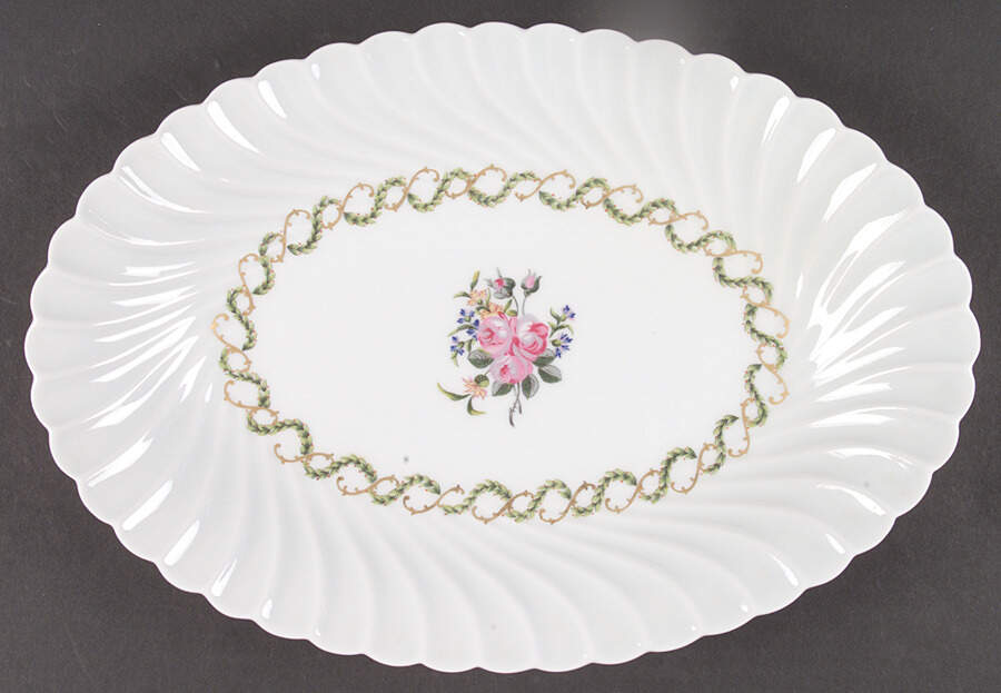 Louveciennes 13" Oval Serving Platter by Haviland-1