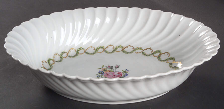 Louveciennes 10" Oval Vegetable Bowl by Haviland-1