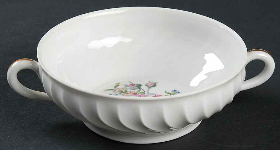 Louveciennes Flat Cream Soup Bowl by Haviland-1