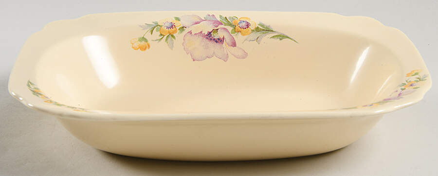 C183 9" Oval Vegetable Bowl by Homer Laughlin -1