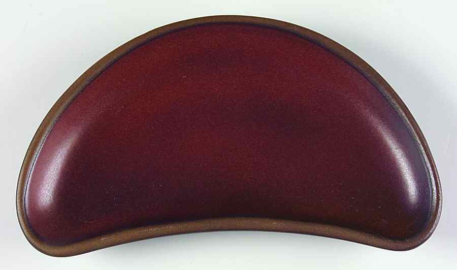 Mojave Crescent Salad Plate by Heath-1
