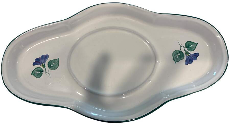 Petunia Underplate for Gravy Boat by Herend Village-1