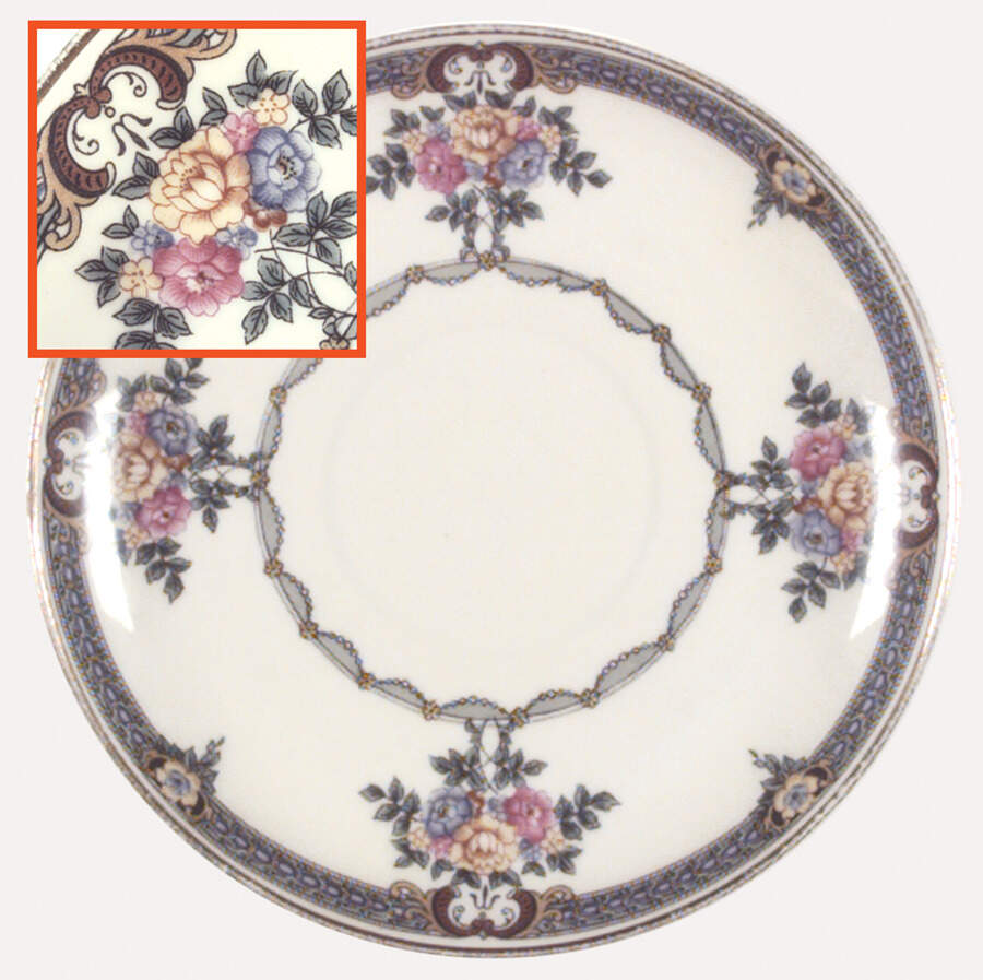 HUT621 Saucer by Hutschenreuther-1