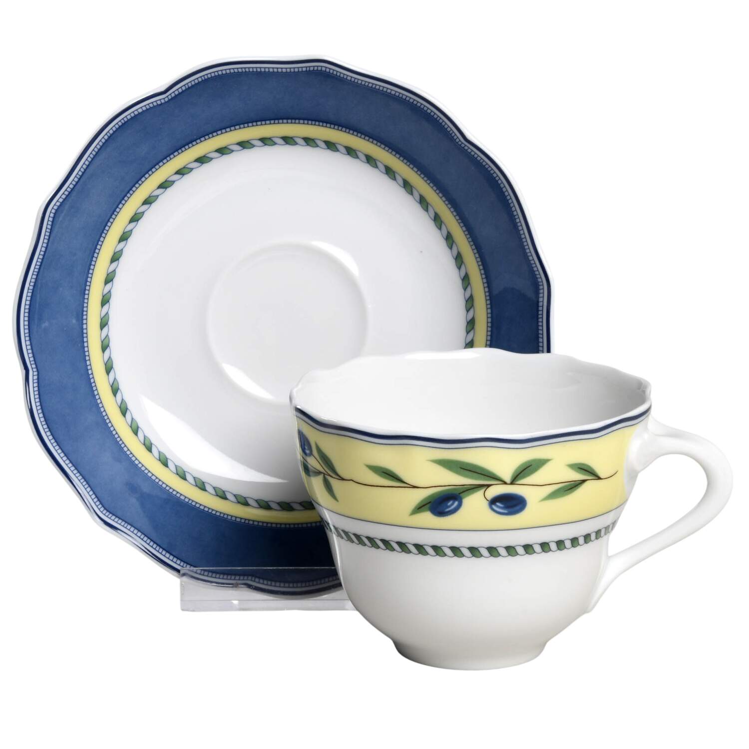 Medley Flat Cup & Saucer Set by Hutschenreuther-1