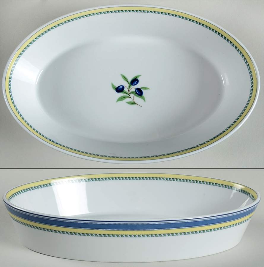 Medley 11" Oval Baker by Hutschenreuther-1