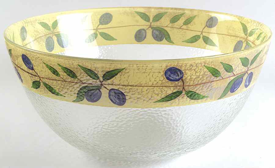 Medley 11" Glassware Salad Bowl by Hutschenreuther-1