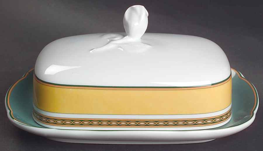 Alfabia Rectangular Covered Butter by Hutschenreuther-1