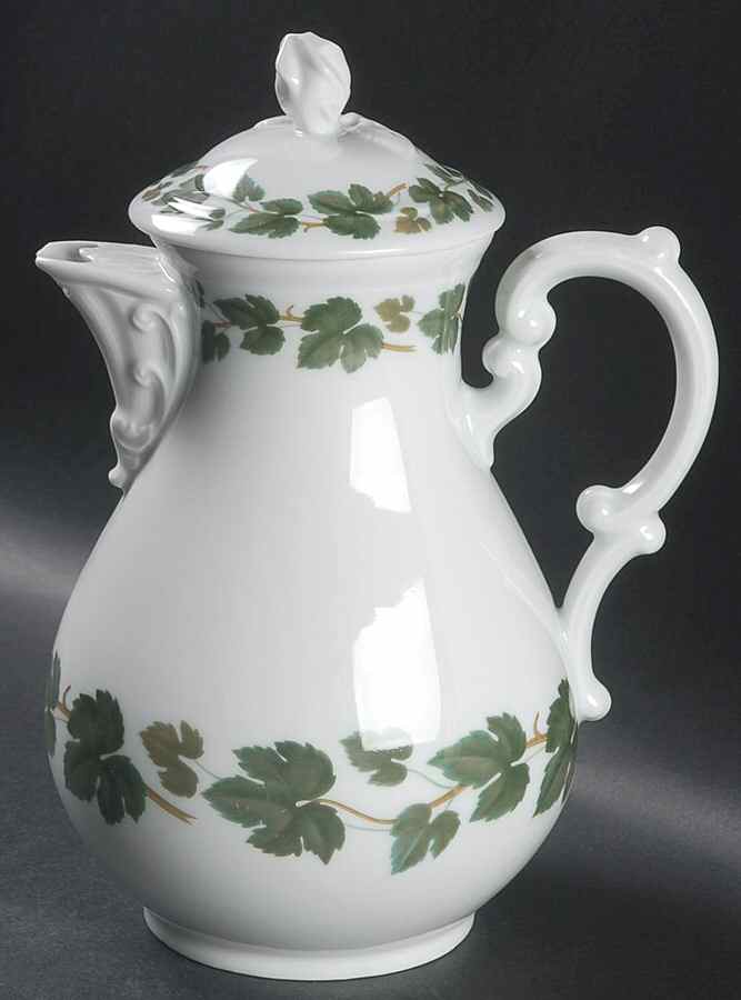 Weinlaub (Maria Teresa) Coffee Pot & Lid by Hutschenreuther-1