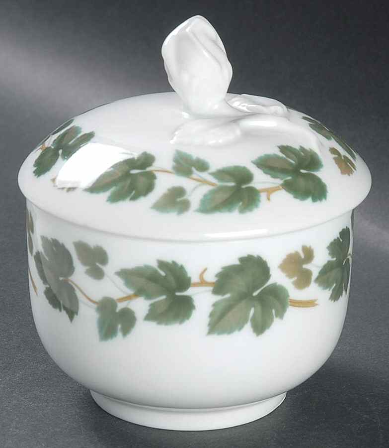 Weinlaub (Maria Teresa) Sugar Bowl & Lid by Hutschenreuther-1