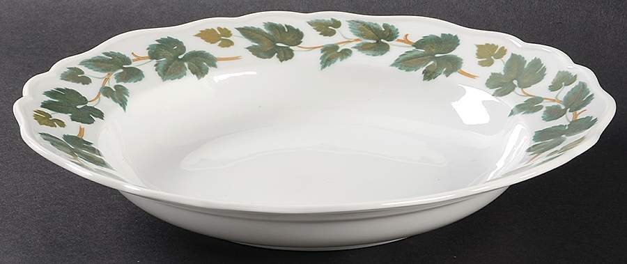 Weinlaub (Maria Teresa) Large Rim Soup Bowl by Hutschenreuther-1