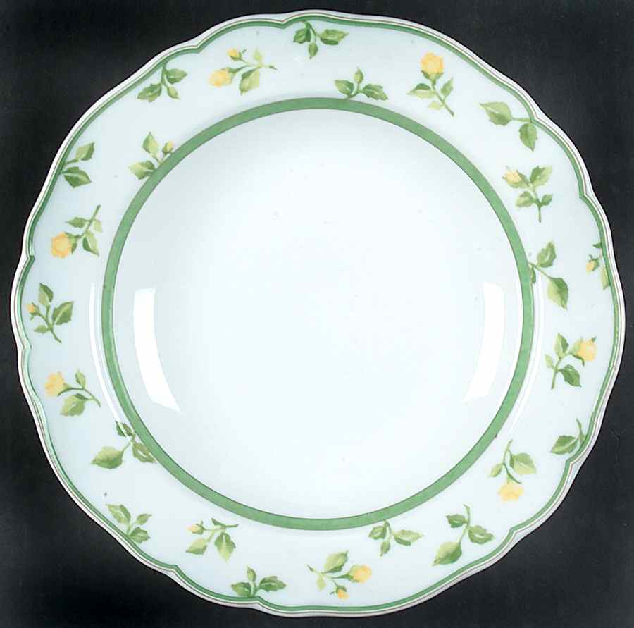 Rose (Summerdream) Rim Soup Bowl by Hutschenreuther-1