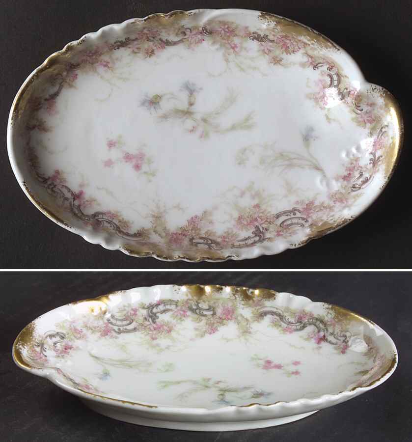 Schleiger 70I Oval Bone Dish by Haviland-1