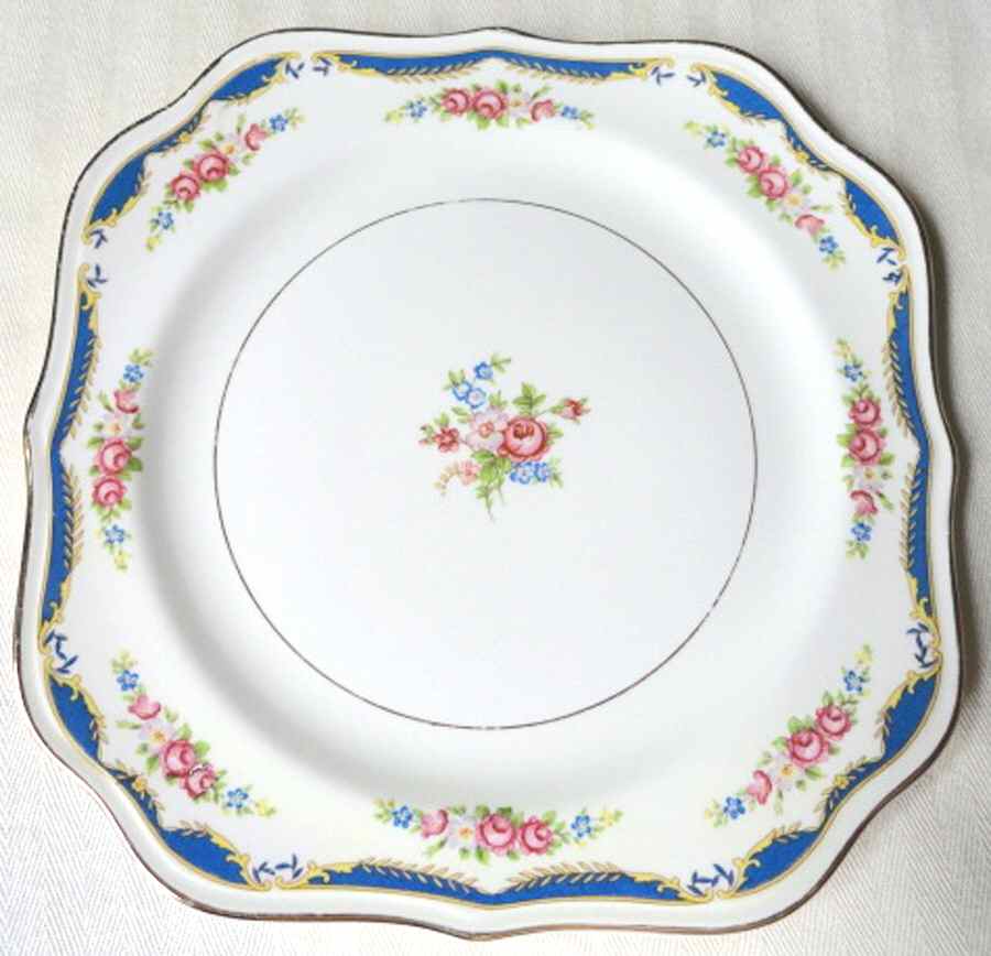 N1645 Square Salad Plate by Homer Laughlin -1