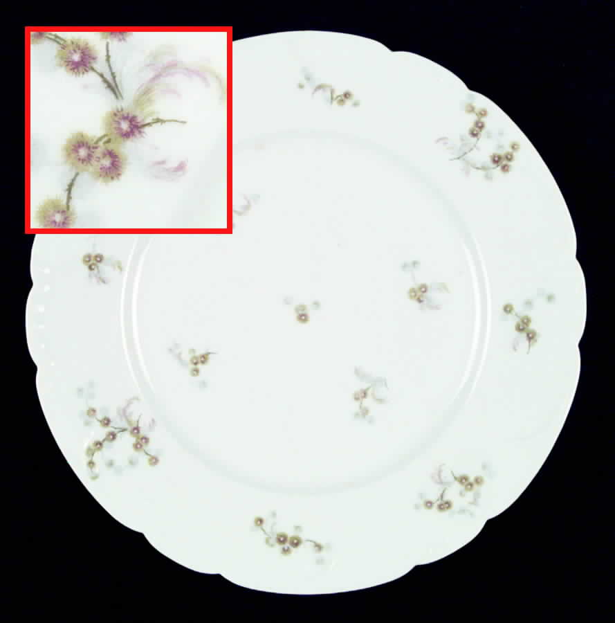 Schleiger 1030-1 Dinner Plate by Haviland-1