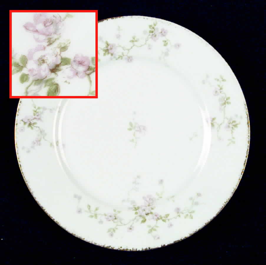 Schleiger 1233-4 Bread & Butter Plate by Haviland-1