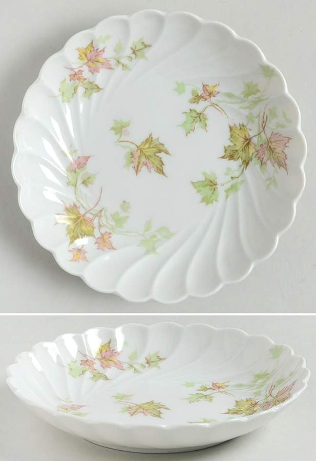 Autumn Leaf (No Trim) Fruit/Dessert (Sauce) Bowl by Haviland-1