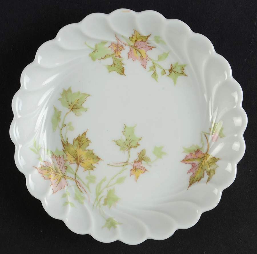 Autumn Leaf (No Trim) Coaster by Haviland-1