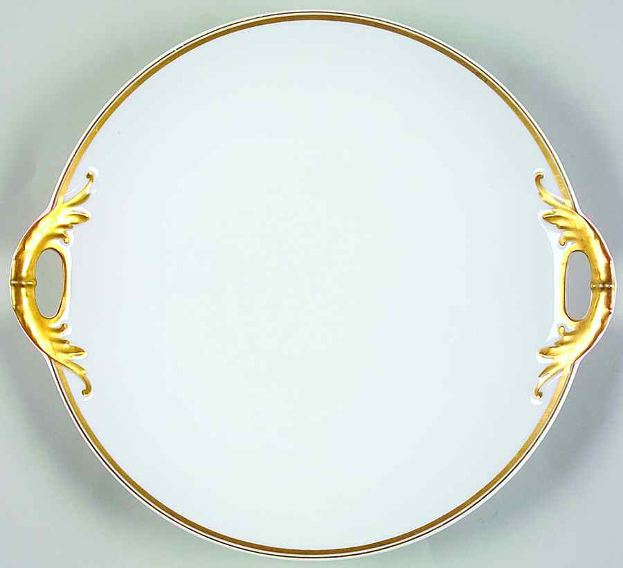 Schleiger 20C Handled Cake Plate by Haviland-1