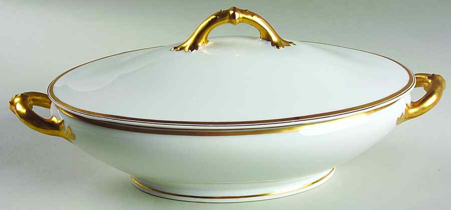 Schleiger 20C Oval Covered Vegetable by Haviland-1