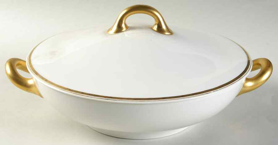 Schleiger 20C Round Covered Vegetable by Haviland-1