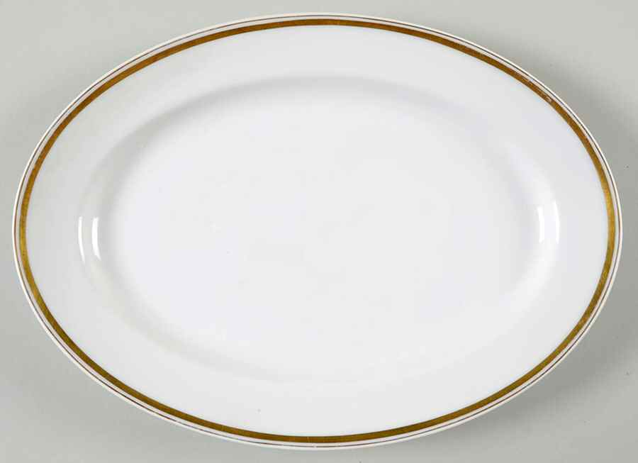Schleiger 20C 11" Oval Serving Platter by Haviland-1