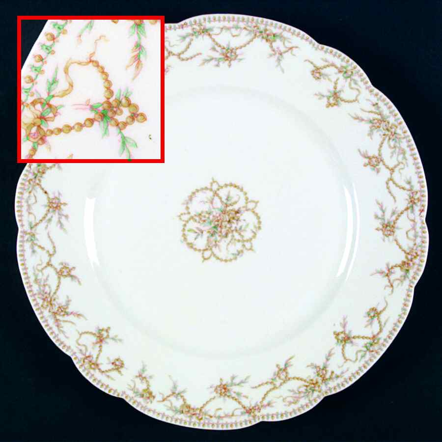 Schleiger 718 Dinner Plate by Haviland-1