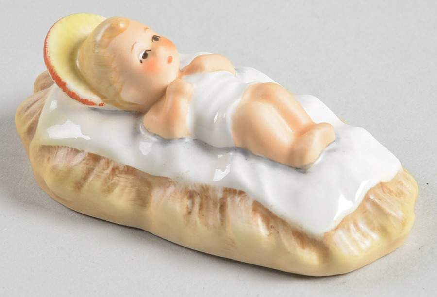 Nativity-Small Colored Tm7-Jesus - Boxed by M.I. Hummel-1