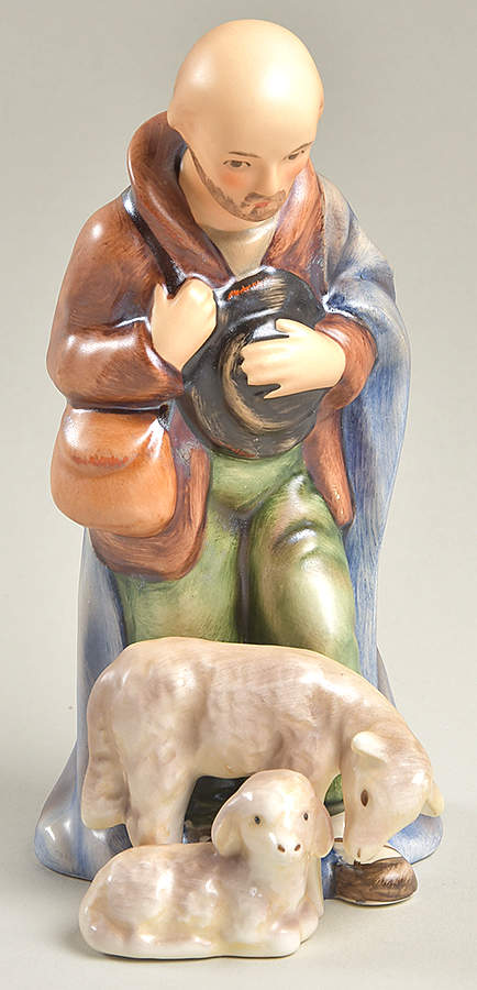 Nativity-Small Colored Tm6-Shepherd Standing - No Box by M.I. Hummel-1