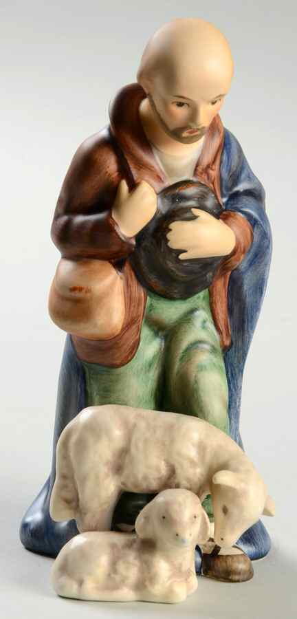 Nativity-Small Colored Tm8-Shepherd Standing - No Box by M.I. Hummel-1